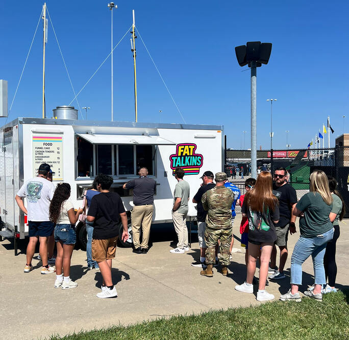 Fat Talkin Food Trailer